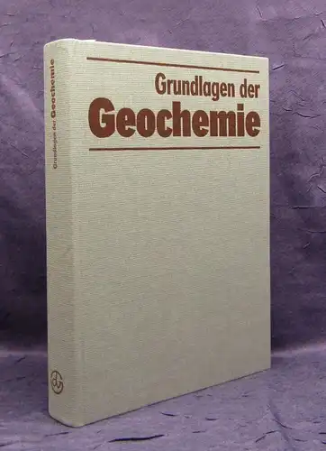 Tischendorf, Seim Grundlagen der Geochemie 1990  js