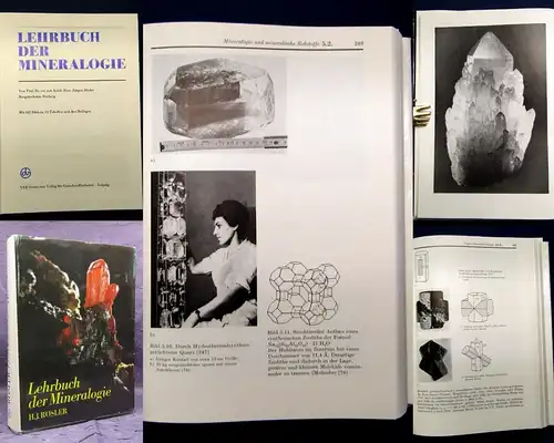 Rösler Lehrbuch der Mineralogie 1984 Bergakademie Freiberg  js