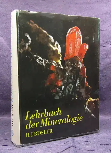 Rösler Lehrbuch der Mineralogie 1984 Bergakademie Freiberg  js