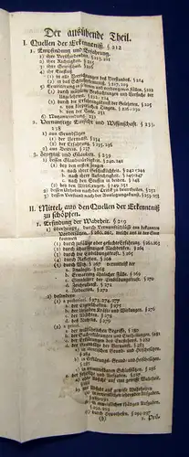 Reimarus Die Vernunftlehre 1758  3 ausfaltbare Tafeln Philosophie mb