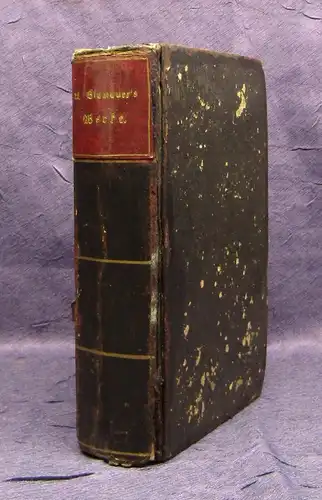 Virgils Aeneis 1-3 Prosaische Schriften 1 und 2 5 Bände in 1 Buch 1827 js