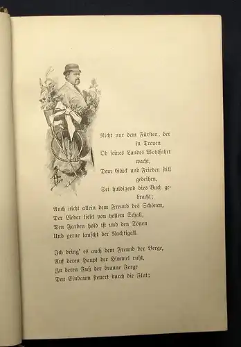 Ganghofer Der Jäger von Fall. Eine Hochlandsgeschichte 1892 Hugo Engl. js