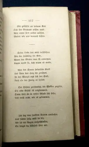 Fontane Theodor Deutsches Dichter- Album 1852 Goldschnitt Belletristik js