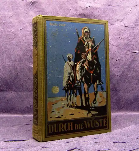 Karl May Gesammelte Werke Bd.1 "Durch die Wüste" um 1930 Abenteuer Western mb