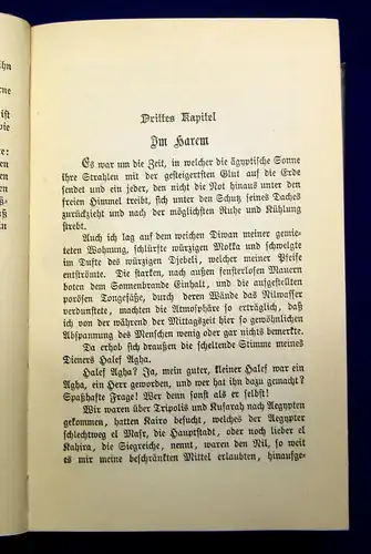 Karl May Gesammelte Werke Bd.1 "Durch die Wüste" um 1930 Abenteuer Western mb