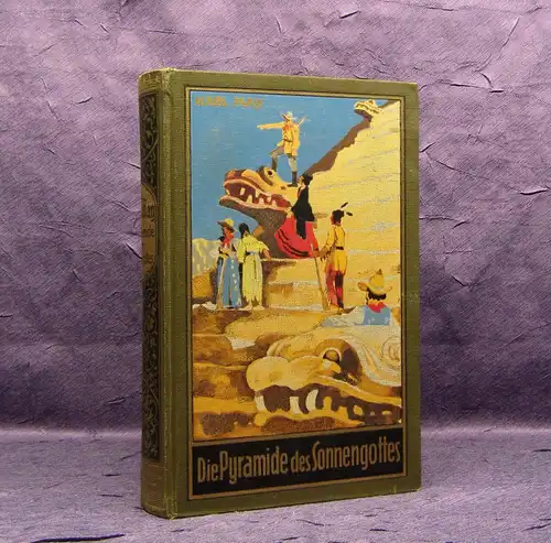 Karl May  Bd.52 "Die Pyramide des Sonnengottes" um 1925 Abenteuer Western mb
