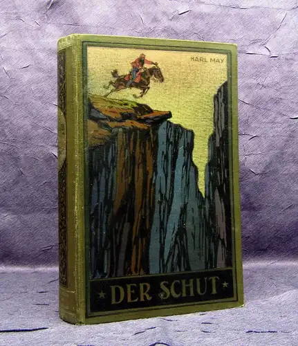 Karl May Gesammelte Werke Bd.6 "Der Schut" um 1930 Abenteuer Western mb