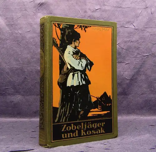 Karl May Gesammelte Werke Bd.63 "Zobeljäger und Kosak" um 1930 Abenteuer mb