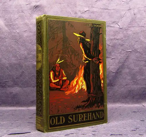 Karl May Gesammelte Werke Bd.14 "Old Surehand" um 1930 Abenteuer Western mb