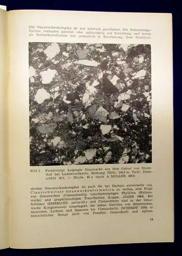 Eissmann Geologie des Bezirkes Leipzig Heft 1 und 2, 1970 js