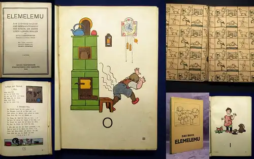 Zimmermann,Oswald Elemelemu Ein lustiges Bilderbuch für Kinder 1924