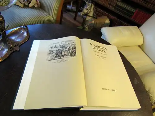 Klemp Egon America in Maps Dating from 1500 to 1856 Großfolio 1976 j