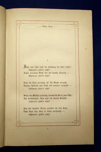 Bodenstedt Der Sänger von Schiras Hafisische Lieder 1877 Belletristik mb