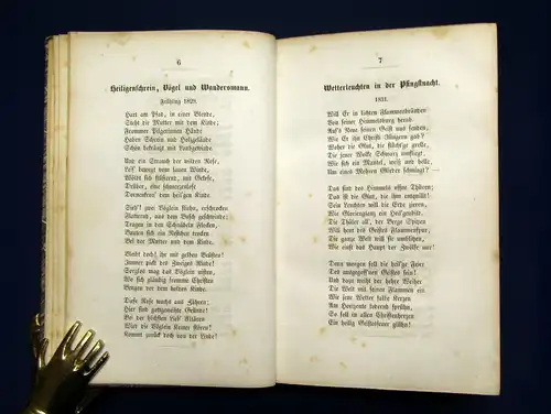Freiligrath Gedichte von Ferdinand Freiligrath  1856 Belletristik Lyrik mb