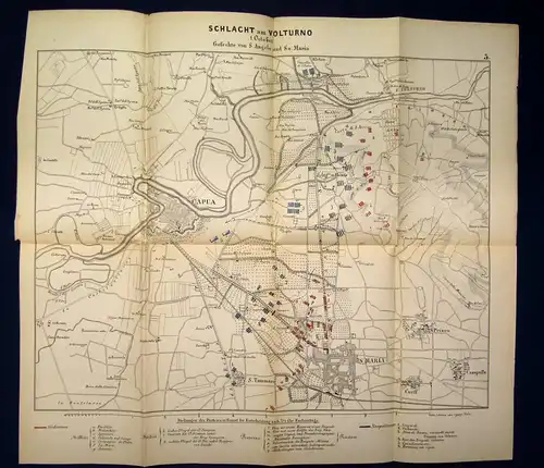 Rüstow Der italienische Krieg 1860 politisch-militärisch 2 Bände 1861  js