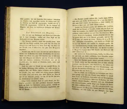 Rüstow Der italienische Krieg 1860 politisch-militärisch 2 Bände 1861  js