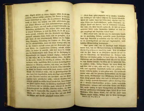 Rüstow Der italienische Krieg 1848-1849 Kriegstheorie Karten u. Pläne 1862  js