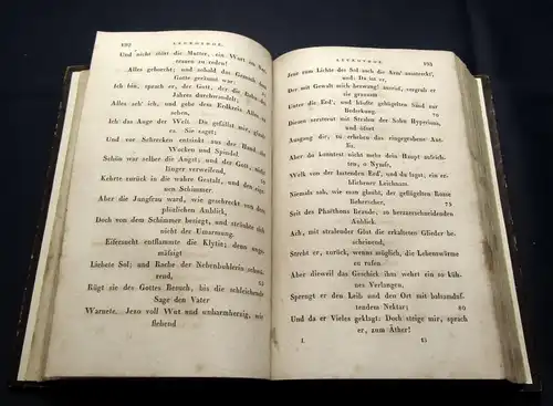 Voss Verwandlungen nach Publius Ovidius Naso 1. Theil 1829 Erzählungen js