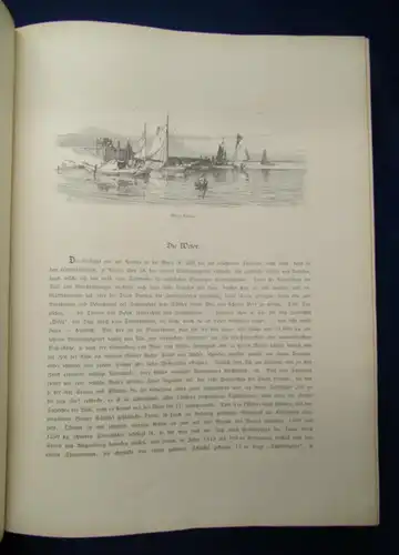 Hoefer Küstenfahrten an der Nord- und Ostsee um 1880 Original Ausgabe sf