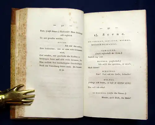 Wieland Lustspiele 1805 Belletristik Lyrik Komödie Prosa Poesie Vieweg mb