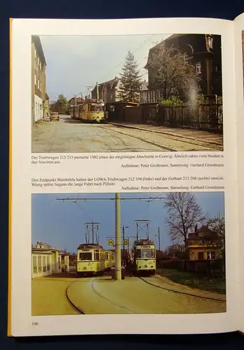 Grundmann Bilder von der Dresdner Straßenbahn 1997 Geschichte Verkehrsmittel js