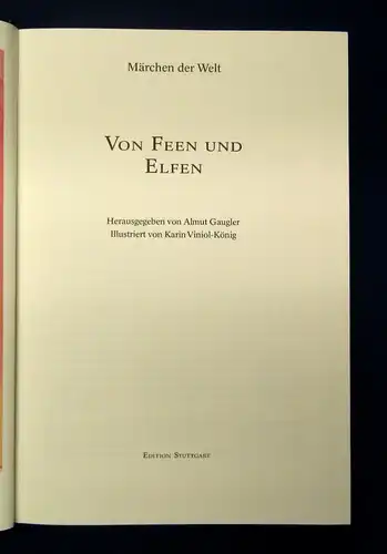 Gaugler Märchen der Welt 2000 6 Bde. Erzählungen Goldschnitt Kinder Märchen js