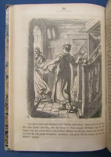 Bertholds Auerbach Volks-Kalender 1864 Beiträge von Hartmann u.a. illustriert js