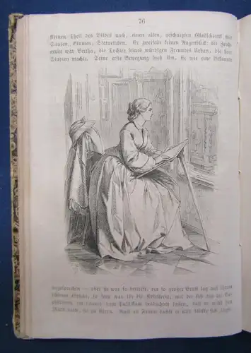 Bertholds Auerbach Volks-Kalender 1864 Beiträge von Hartmann u.a. illustriert js