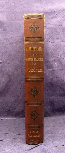 Grüner Die Geheimnisse der französischen Causerie 1876 Geschichte Gesellschaft m