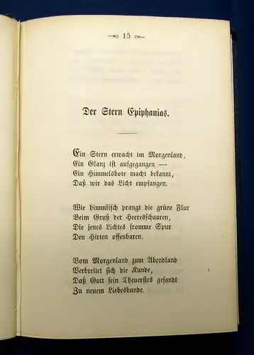 Pfeil Gedichte Sternenklänge um 1900 EA Selten Belletristik mb