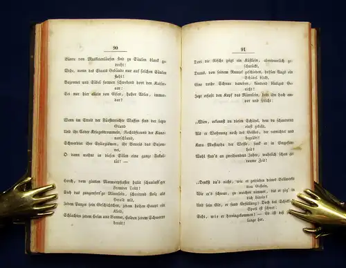 Spaziergänge eines Wiener Poeten 1844 Belletristik Klassiker Poesie mb