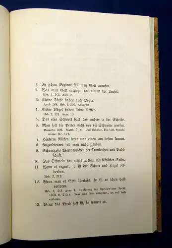 Hoffmann älteste niederdt. Sprichwörtersammlung von Antonius Tunnicius 1870 mb