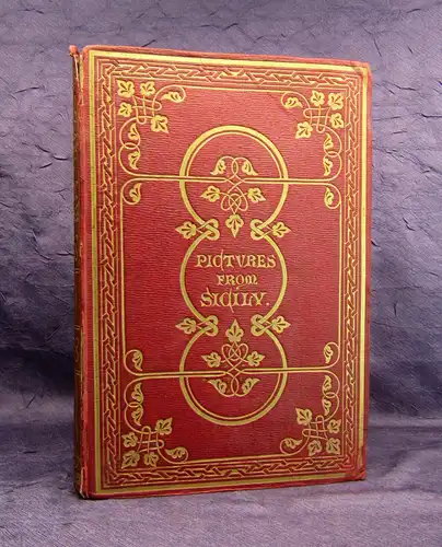 Bartlett, W. H Pictures from Sicily 1853 Ortskunde Italien Sizilien Inseln mb