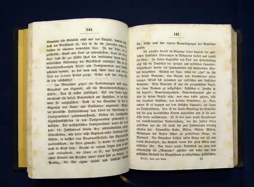 Riehl Land und Leute & Culturstudien aus 3 Jahrhunderten 1861/62 2 Bde mb