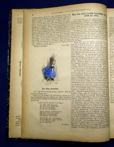 Stiehler Die Kinderlaube 1875 Belletristik Jugendzeitung Märchen Gedichte etc. m