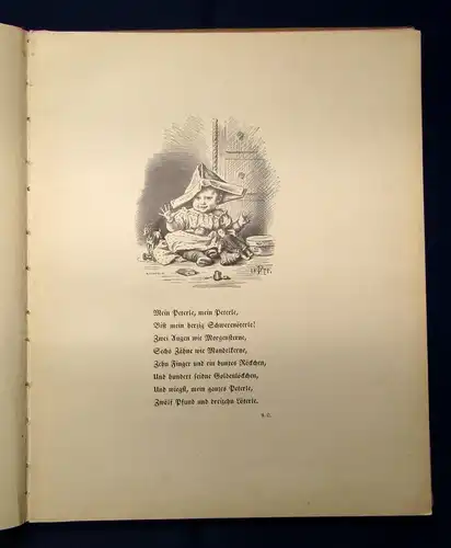 Oldenberg u.a. Springinsfeld 23 Or. Zeichnungen Holzschnitt, Reime um 1900