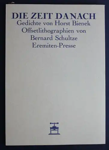 Bienek Die Zeit danach 1974 Emeriten-Presse Erstausgabe Exemplarnr. 137 sf