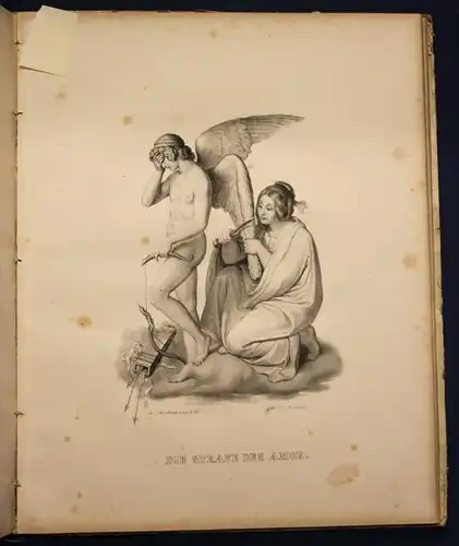 Duller Deutsches Stammbuch 1838 Kunst Kultur Persönlichkeiten Geschichte sf