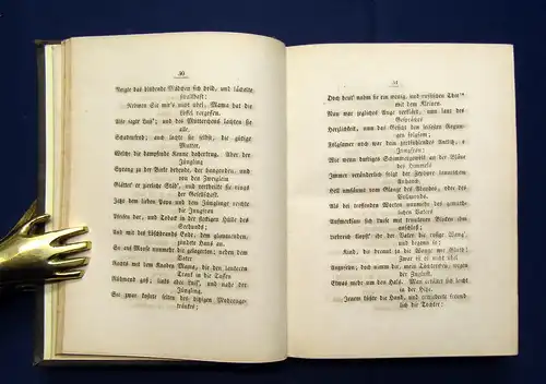 Voss Luise Ein laendliches Gedicht in drei Idyllen 1864 Belletristik Lyrika mb