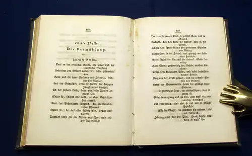 Voss Luise Ein laendliches Gedicht in drei Idyllen 1864 Belletristik Lyrika mb