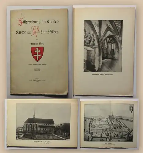 Merz Führer durch die Klosterkirche zu Königsfelden 1923 Geschichte Reisen xy