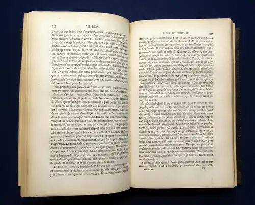 Histoire de Gil Blas de Santillane par Lesage 1868 Belletristik Geschichte mb