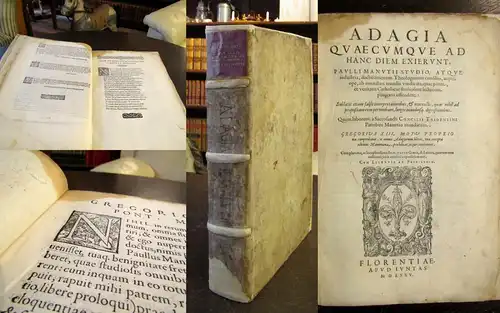 Roterodamus Adagia quaecumque ad hunc diem exierunt (...) 1575 Sprichwörter j