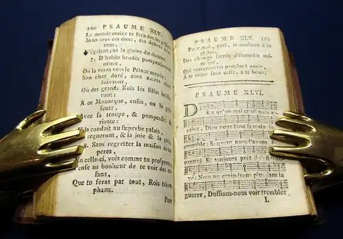 LES PSAUME DE DAVID MIS EN VERS FRANCAIS 1803 Theologie Lieder mb