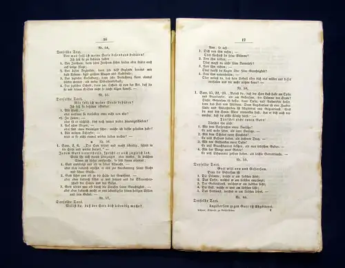 Schuur Dispositionen zu Beicht-Reden 1848 Selten Theologie Geschichte mb