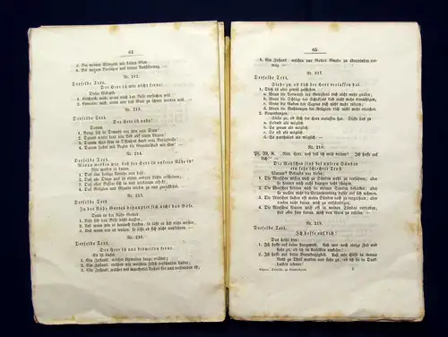 Schuur Dispositionen zu Beicht-Reden 1848 Selten Theologie Geschichte mb