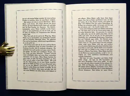 Die philosophische Therese Edition UKE 54(v.1000) nummerierte Ausgabe Erotik js