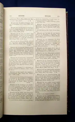 Barbiere Dictionnaire des Ouvrages Anonymes 1-4 komplett A-Z 1882 Halbleder js