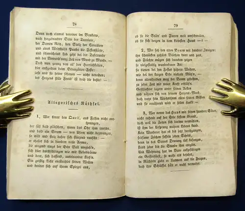 Breuer, Friedrich Ludwig Gedichte. Nachlaß für seine Freunde 1835 selten js