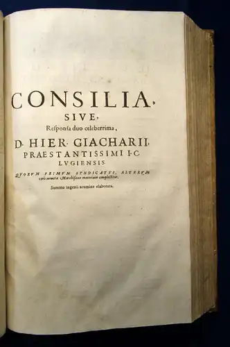 Clarus Julii Clari Alexandrini I.C. Longe clarissimi, et Philippi II. 1637 js